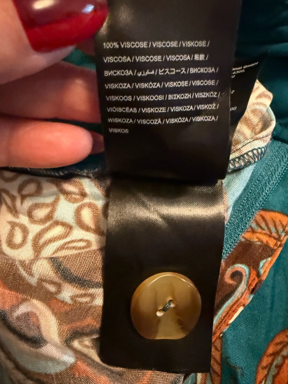 Farm Rio Leopard Paisley Pants - Picture 14 of 14